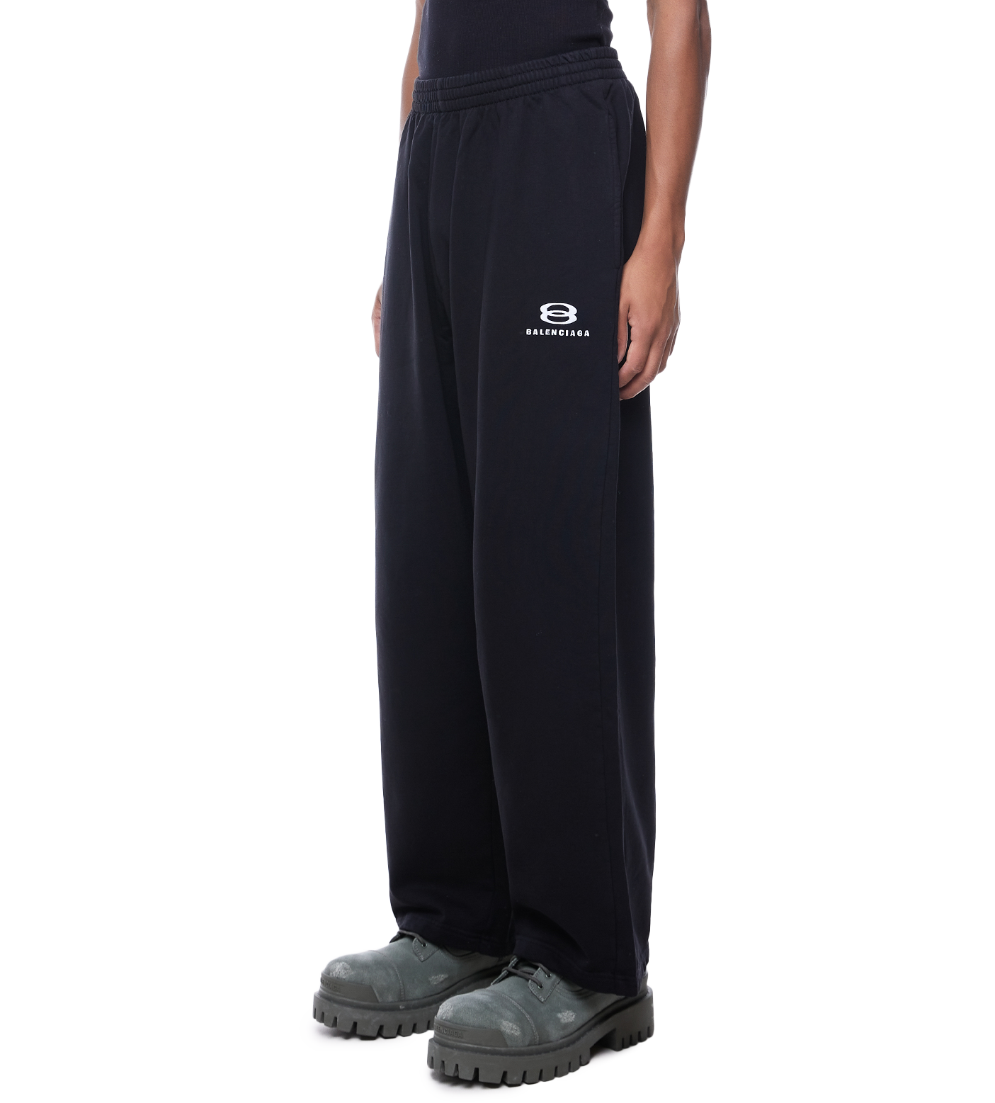 Logo Track Pants Black