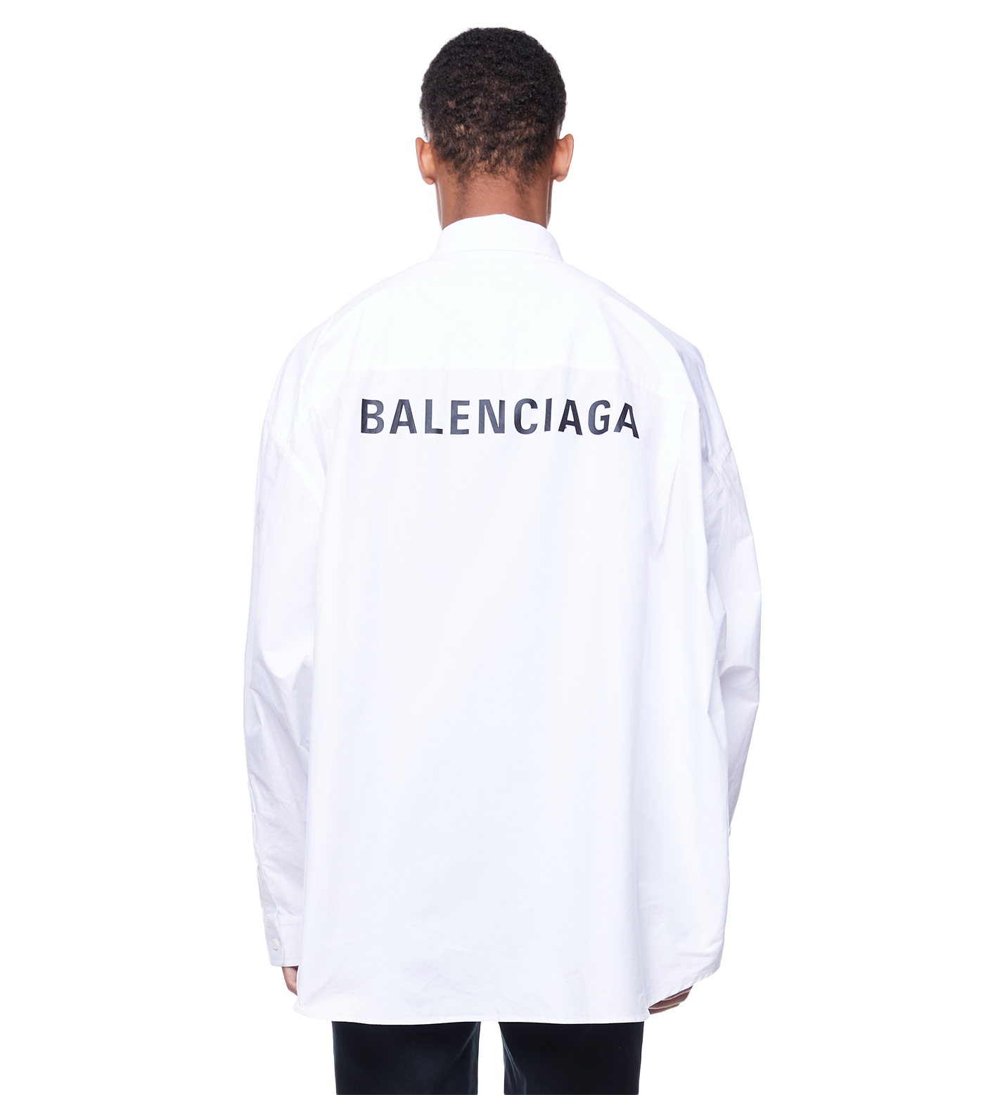 Oversized Poplin Shirt White