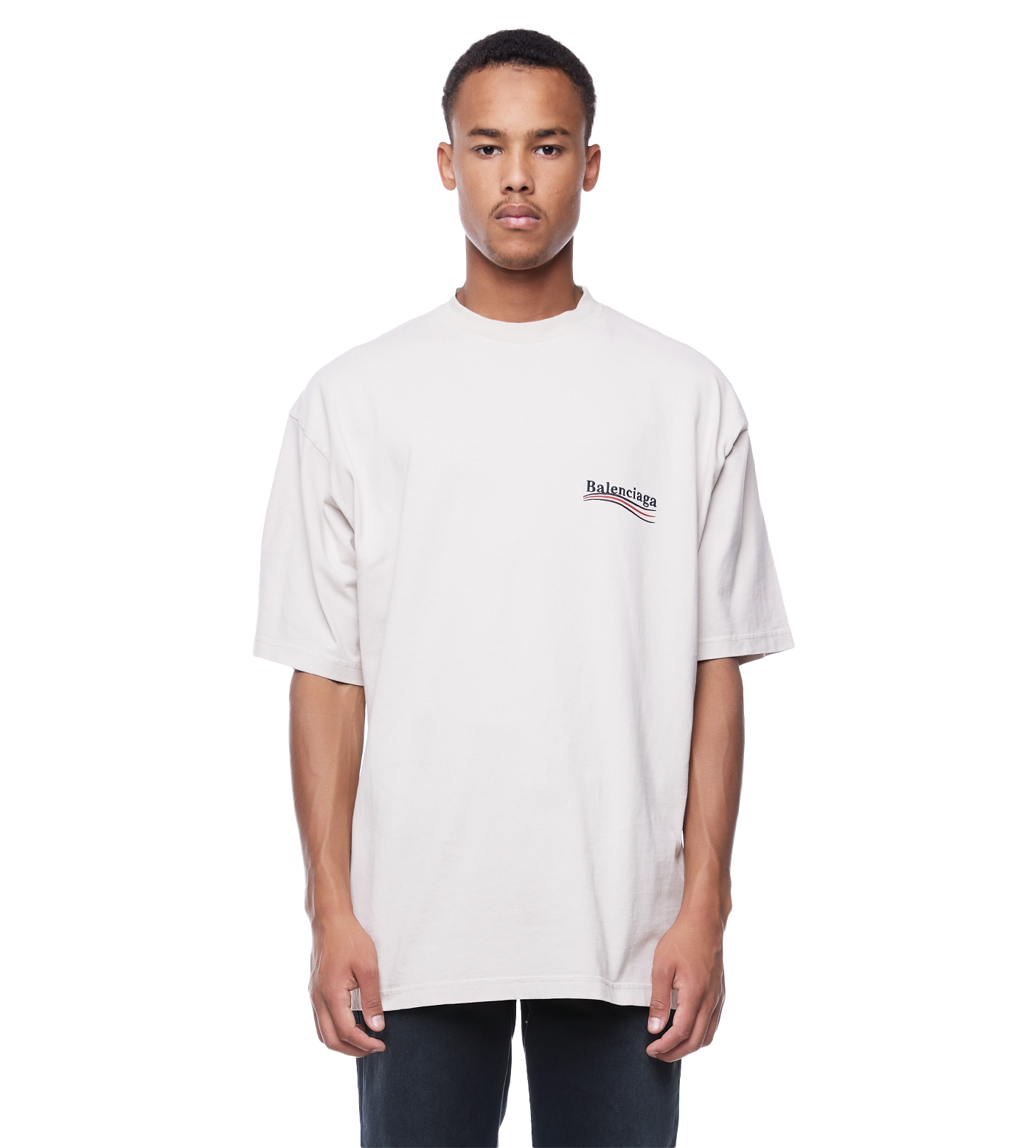Political Campaign T-shirt Beige