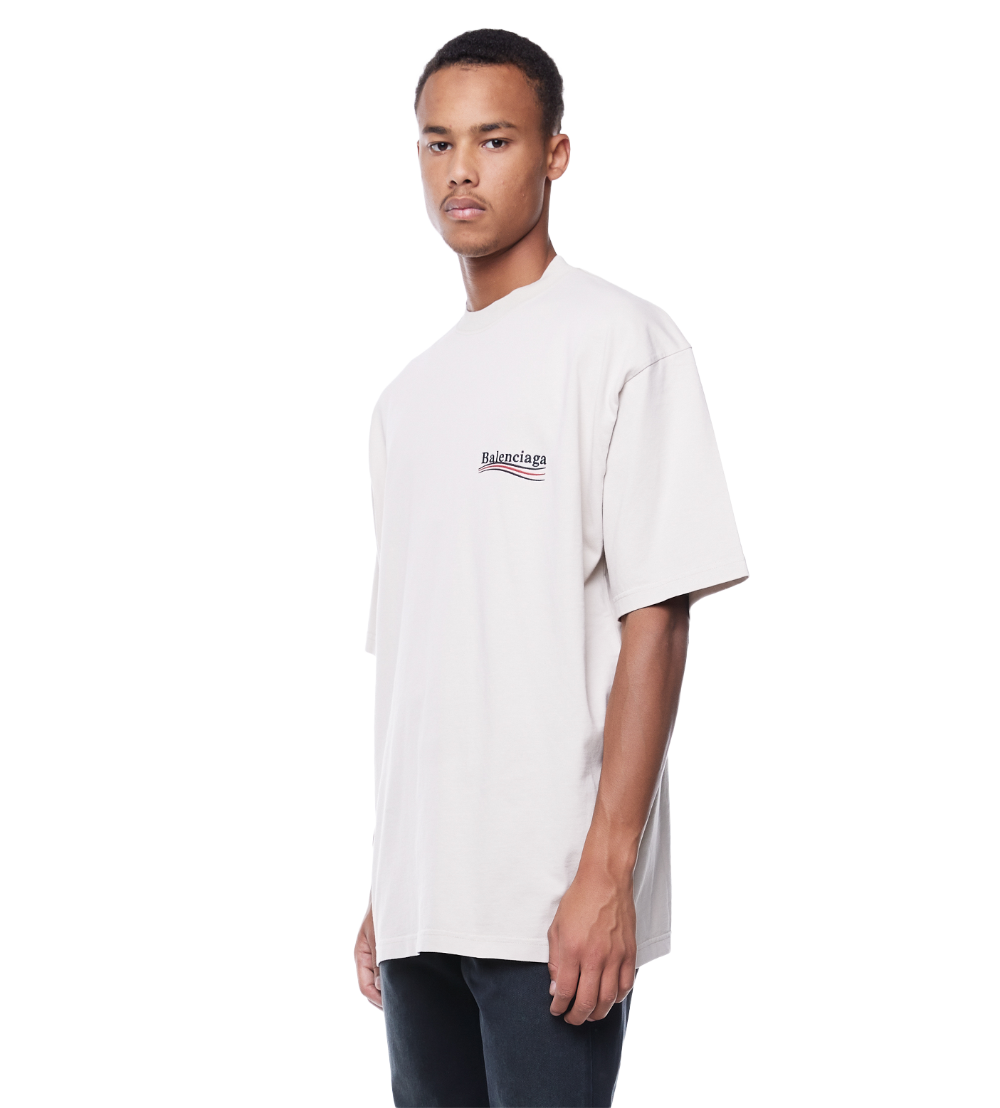 Political Campaign T-shirt Beige
