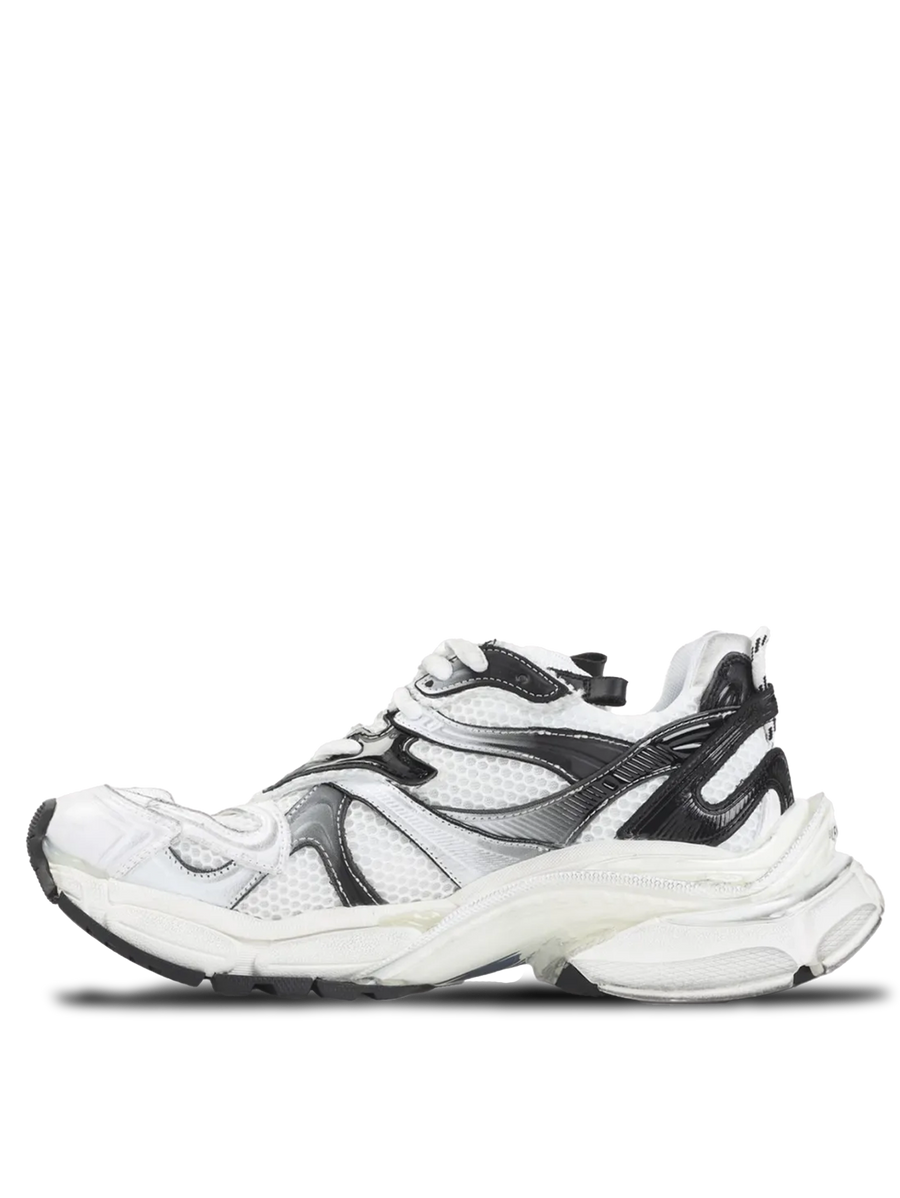 Balenciaga Runner 2 Gradient Sneaker in White/Black