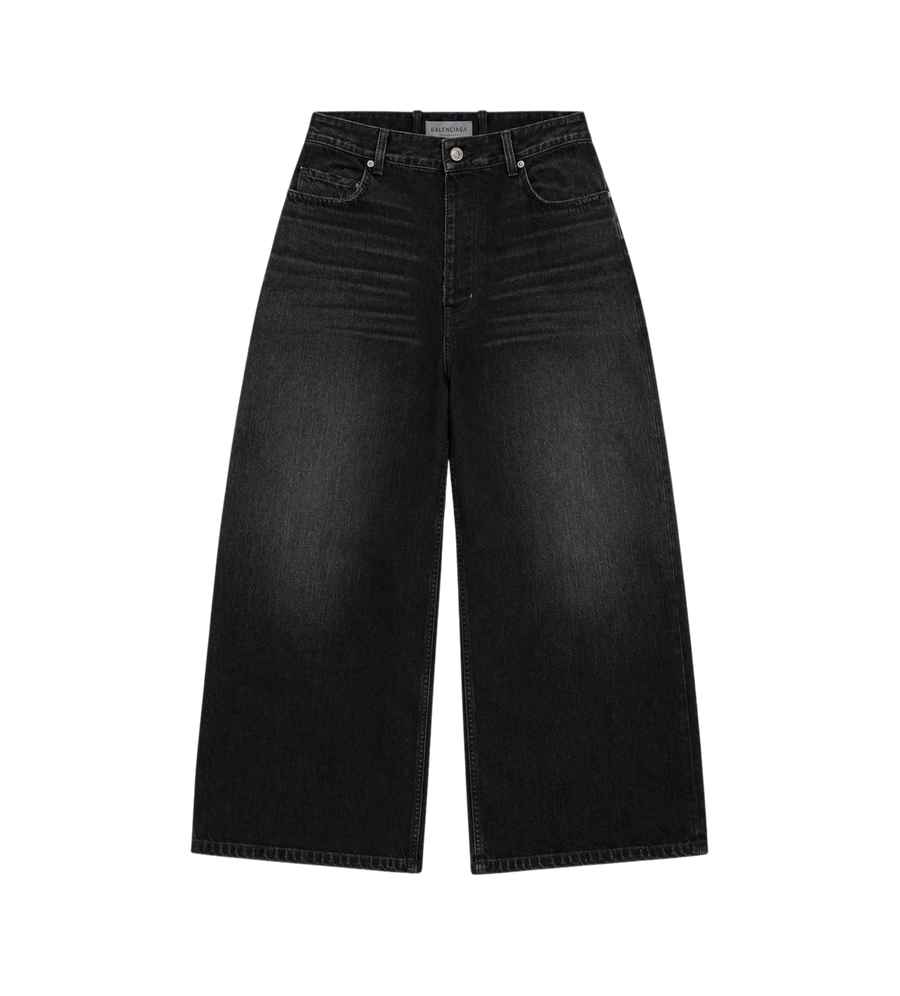 Curved Jeans Black