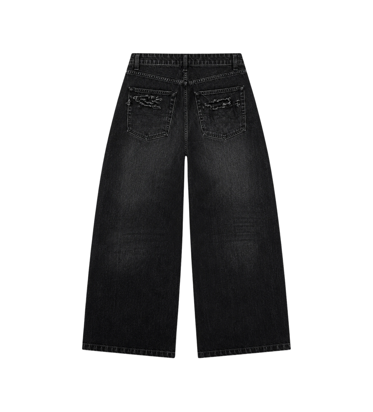 Curved Jeans Black