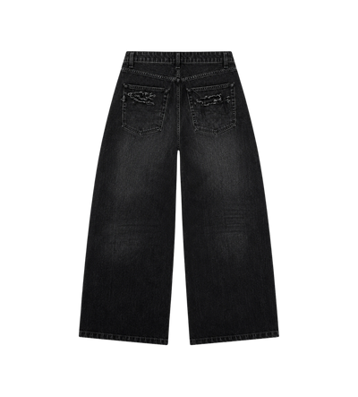 Curved Jeans Black