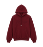 Logo Hoodie met Verstelbare Koorden Burgundy