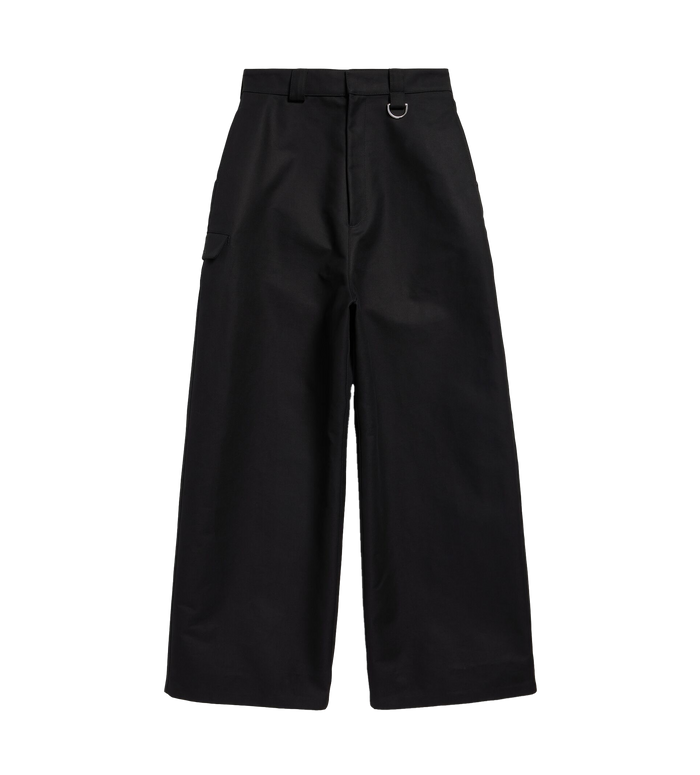 Loose Fit Workwear Pants Black