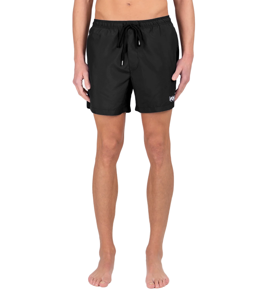 Circles Swim Shorts Black/ White