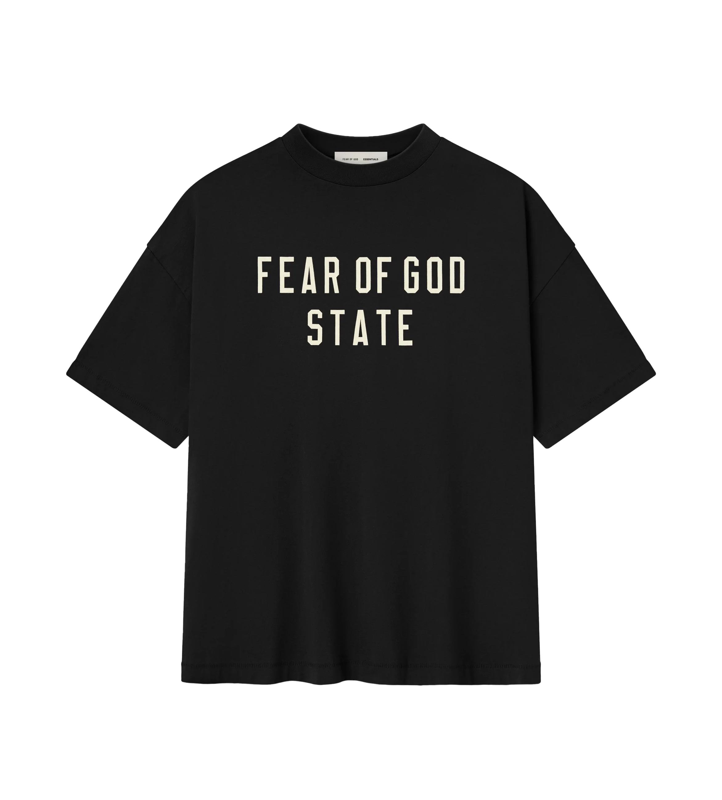 Fear of God ESSENTIALS 90’s Tee in Jet Black