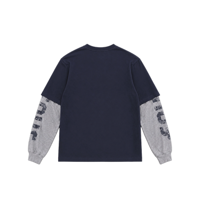 Four Everyone DL Longsleeve Blue D / Grey