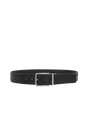 Intrecciato Reversible Belt in Black