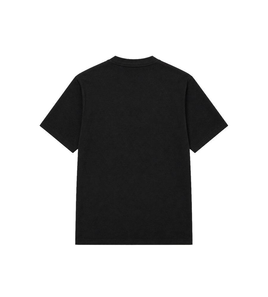 Leather Pocket T-Shirt Black