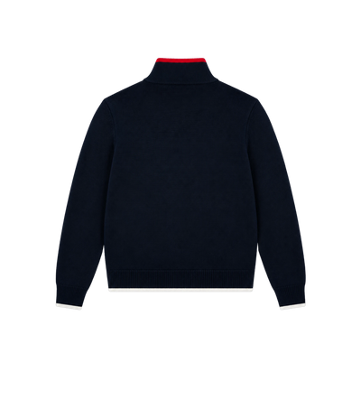 Merino Track Jacket Navy