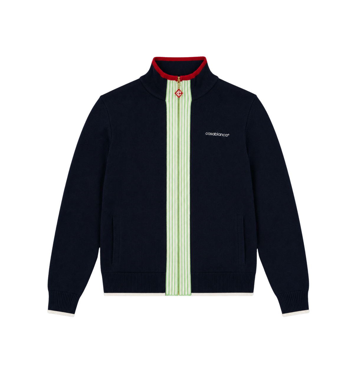 Merino Track Jacket Navy
