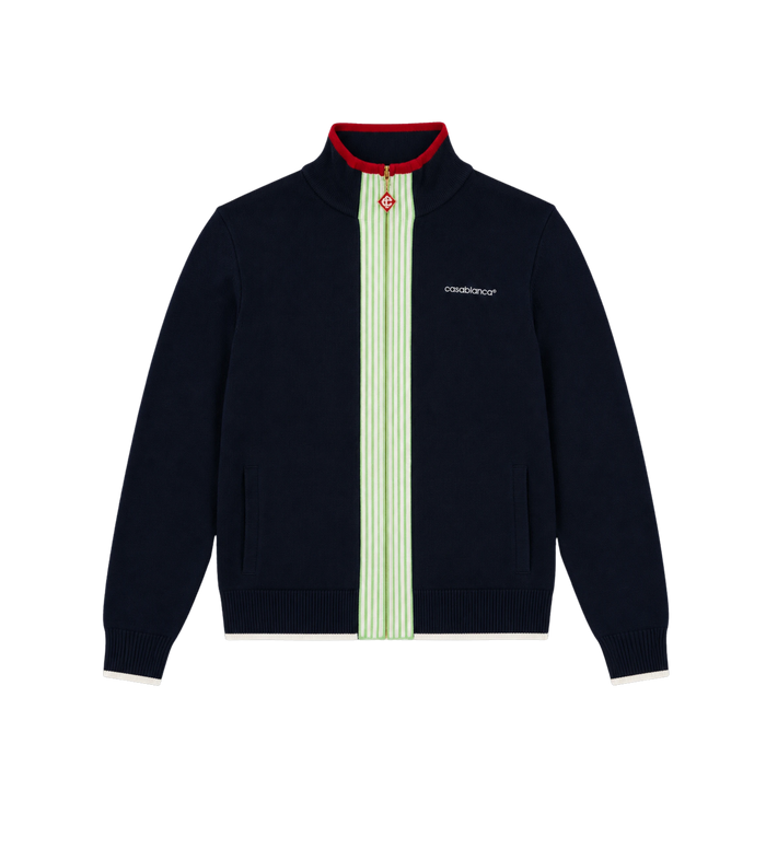 Merino Track Jacket Navy