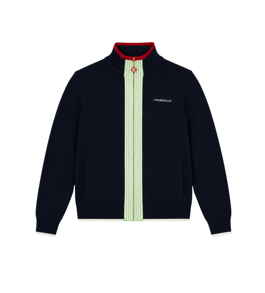 Merino Track Jacket Navy