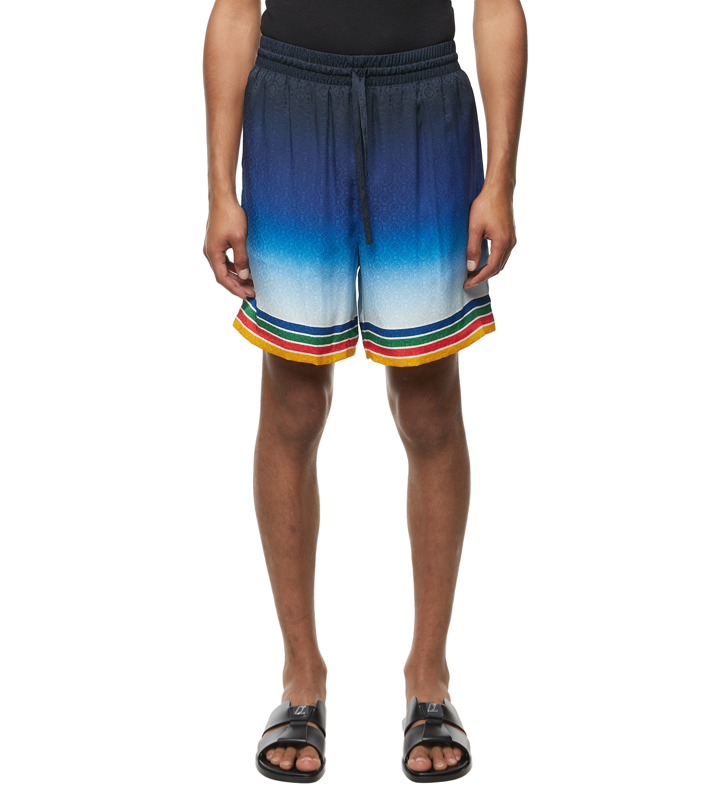 Studio De Musique Silk Shorts Blue