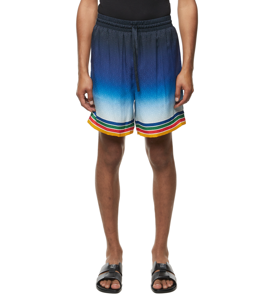Studio De Musique Silk Shorts Blue