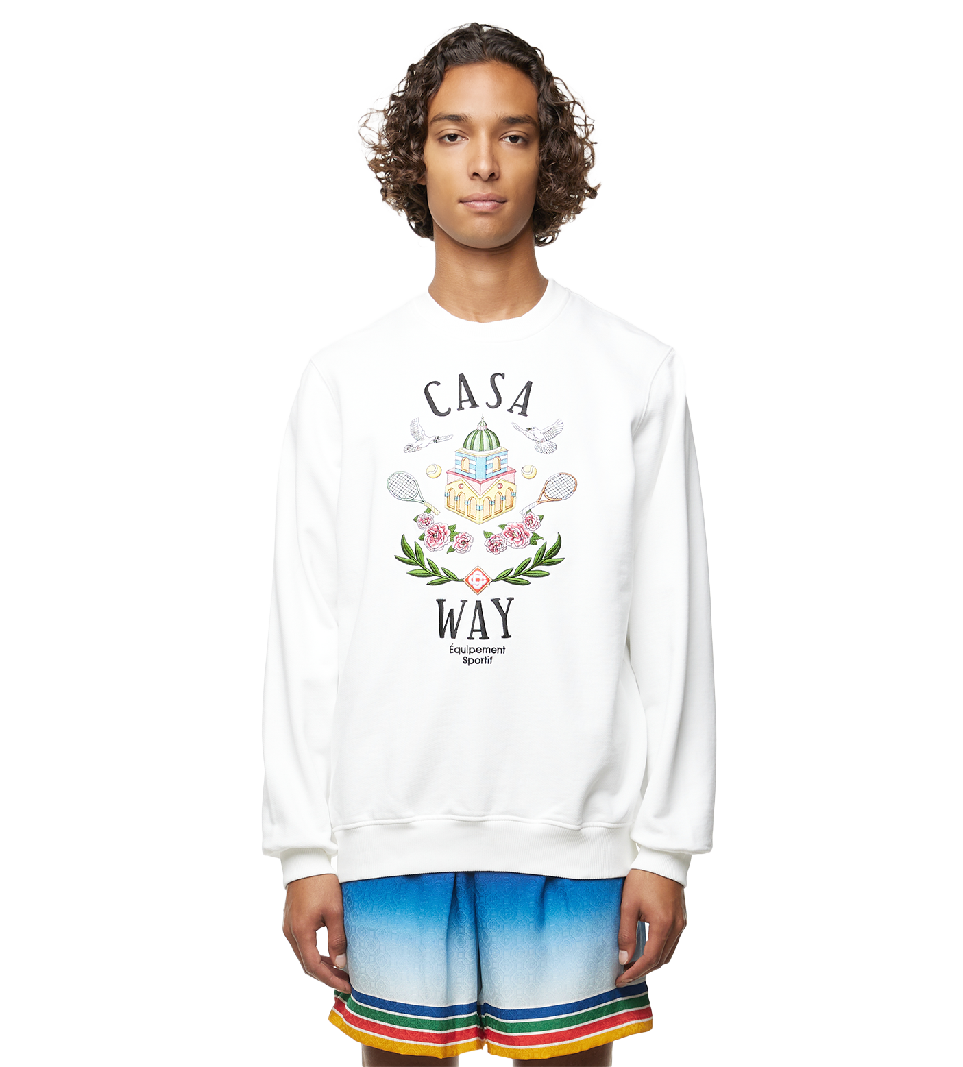 Casa Way Crewneck White