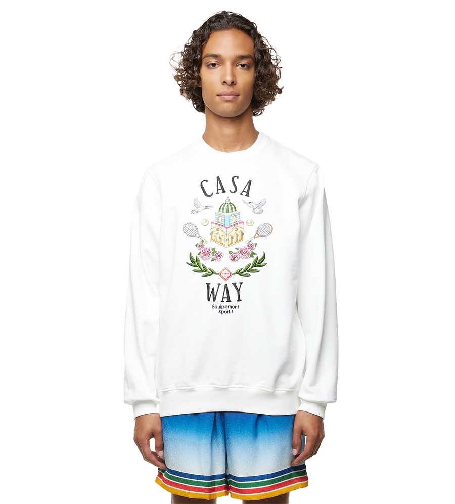 Casa Way Crewneck White