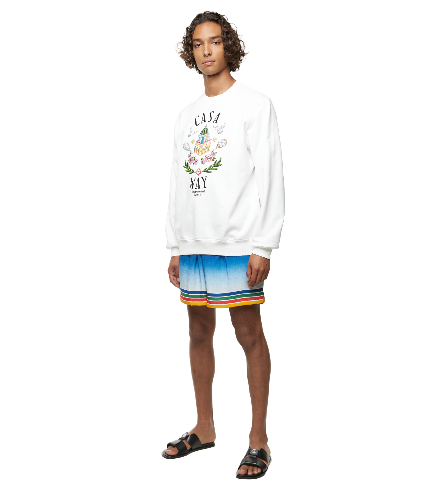 Casa Way Crewneck White