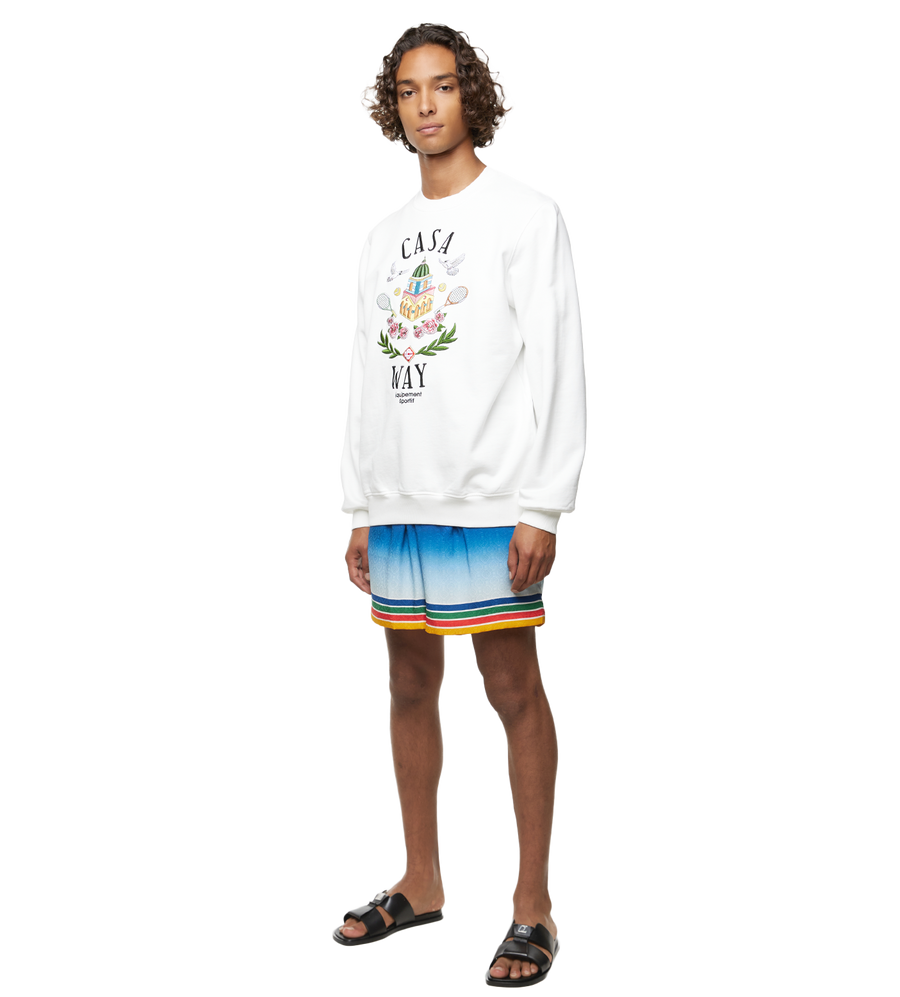 Casa Way Crewneck White