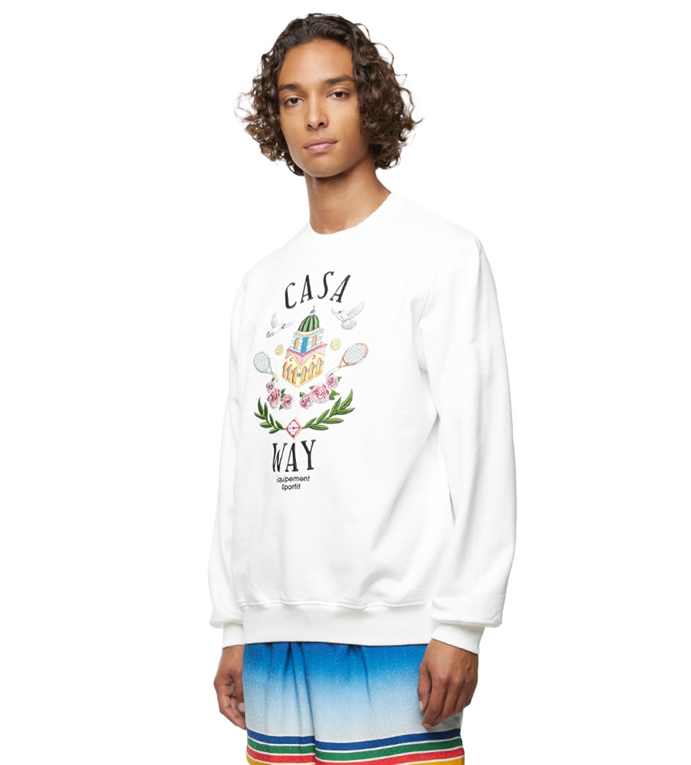 Casa Way Crewneck White