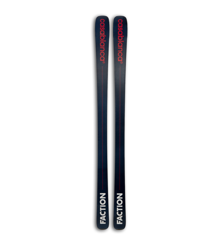 Casablanca Gradient Skis in Red Orange Gradient