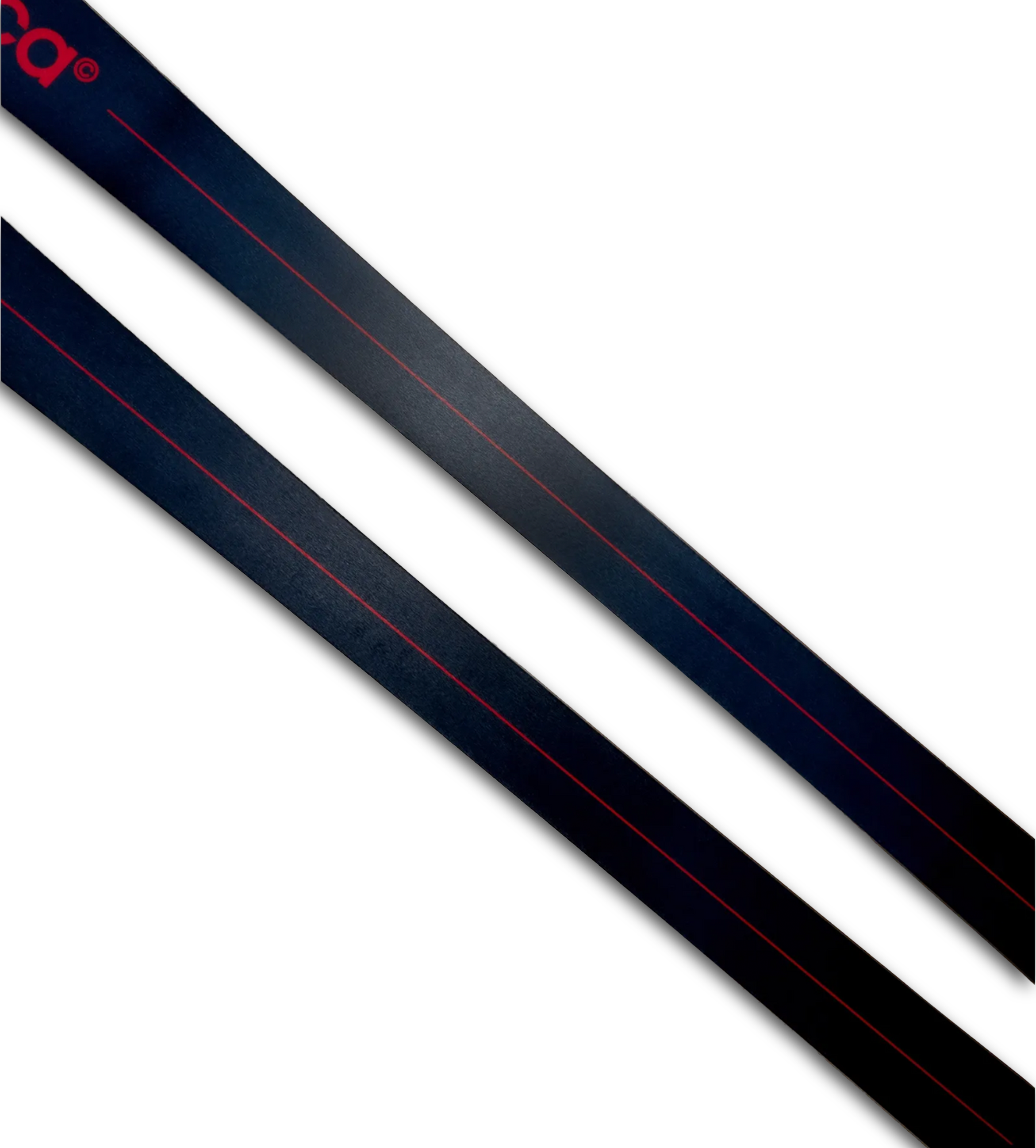 Casablanca Gradient Skis in Red Orange Gradient
