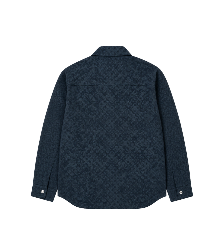 Quilted Shirt Dark Teal