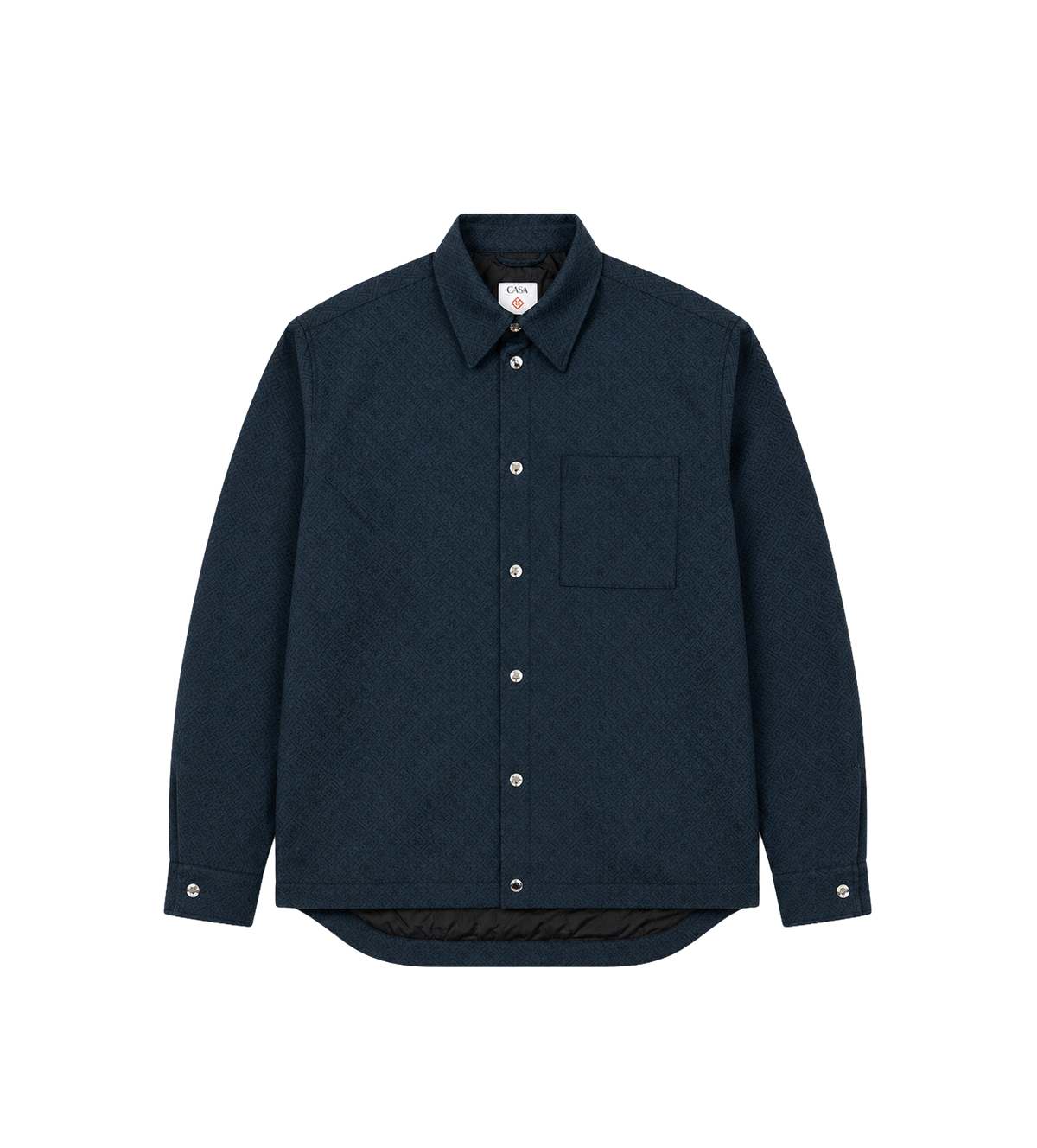 Quilted Shirt Dark Teal