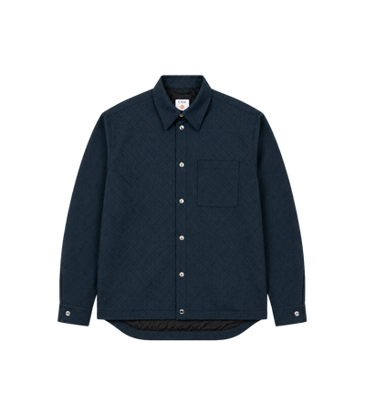 Quilted Shirt Dark Teal