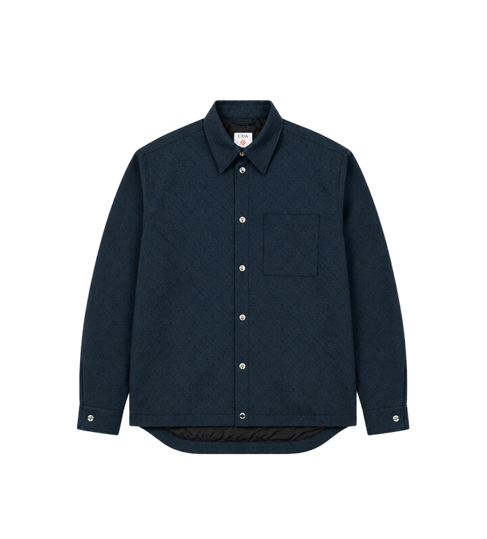 Quilted Shirt Dark Teal
