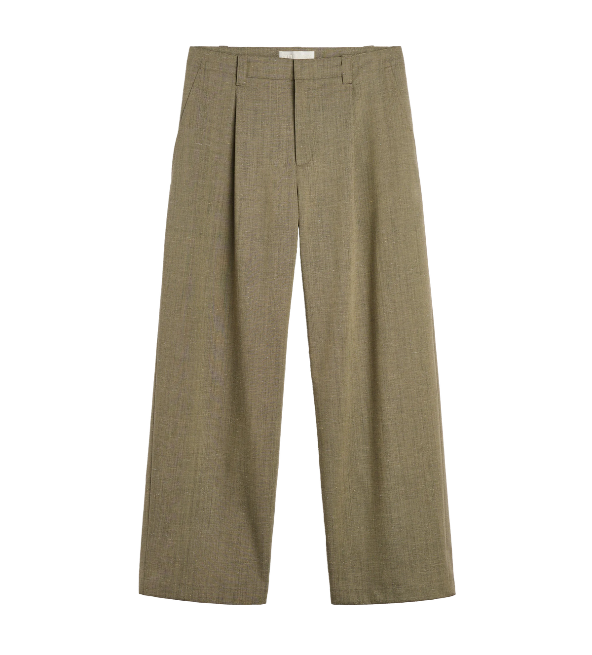 Still Chino Clay Flowy Fleck Wool