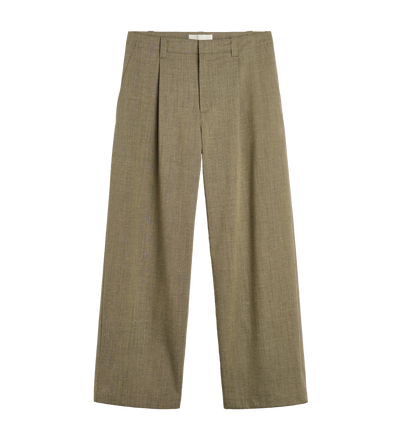 Still Chino Clay Flowy Fleck Wool