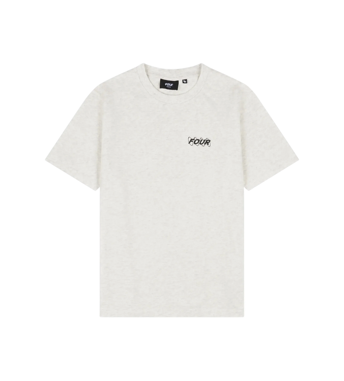 Circles T-shirt Sand Melange