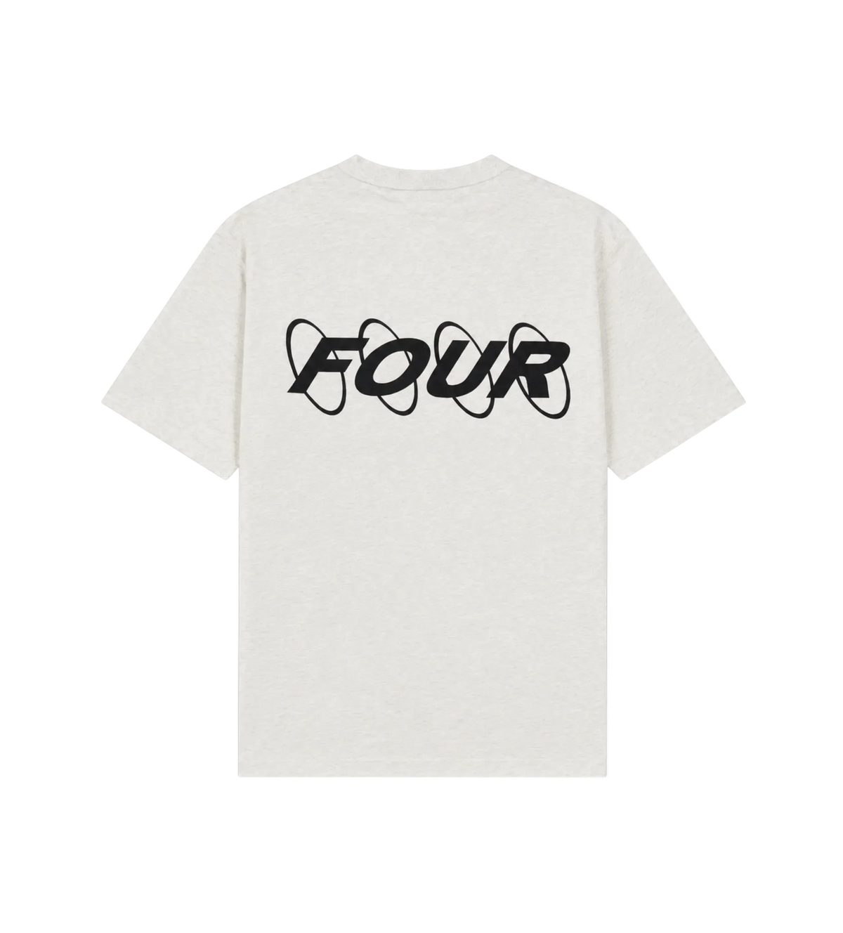 Circles T-shirt Zand Melange