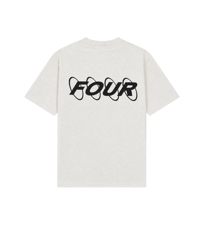 Circles T-shirt Zand Melange