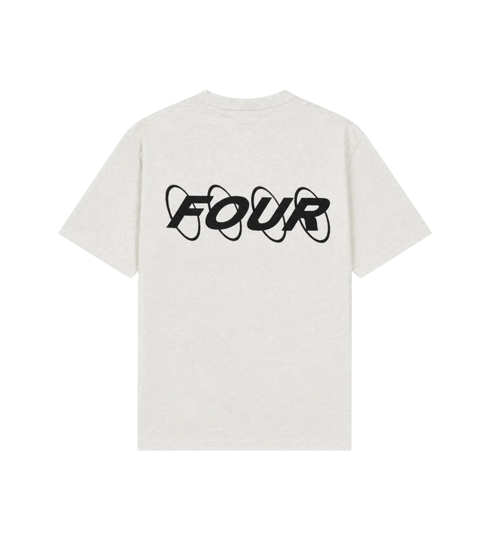Circles T-shirt Sand Melange