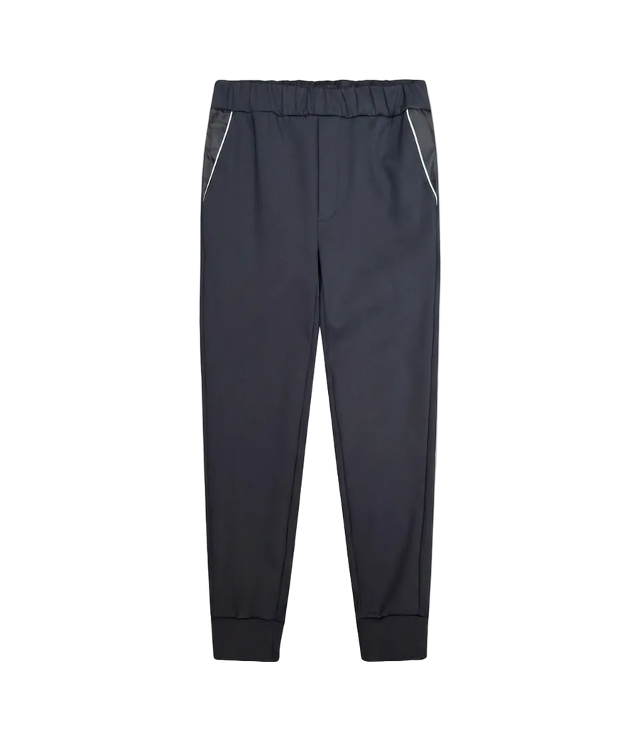 Prada Sweatpants with Re-Nylon Details in Black