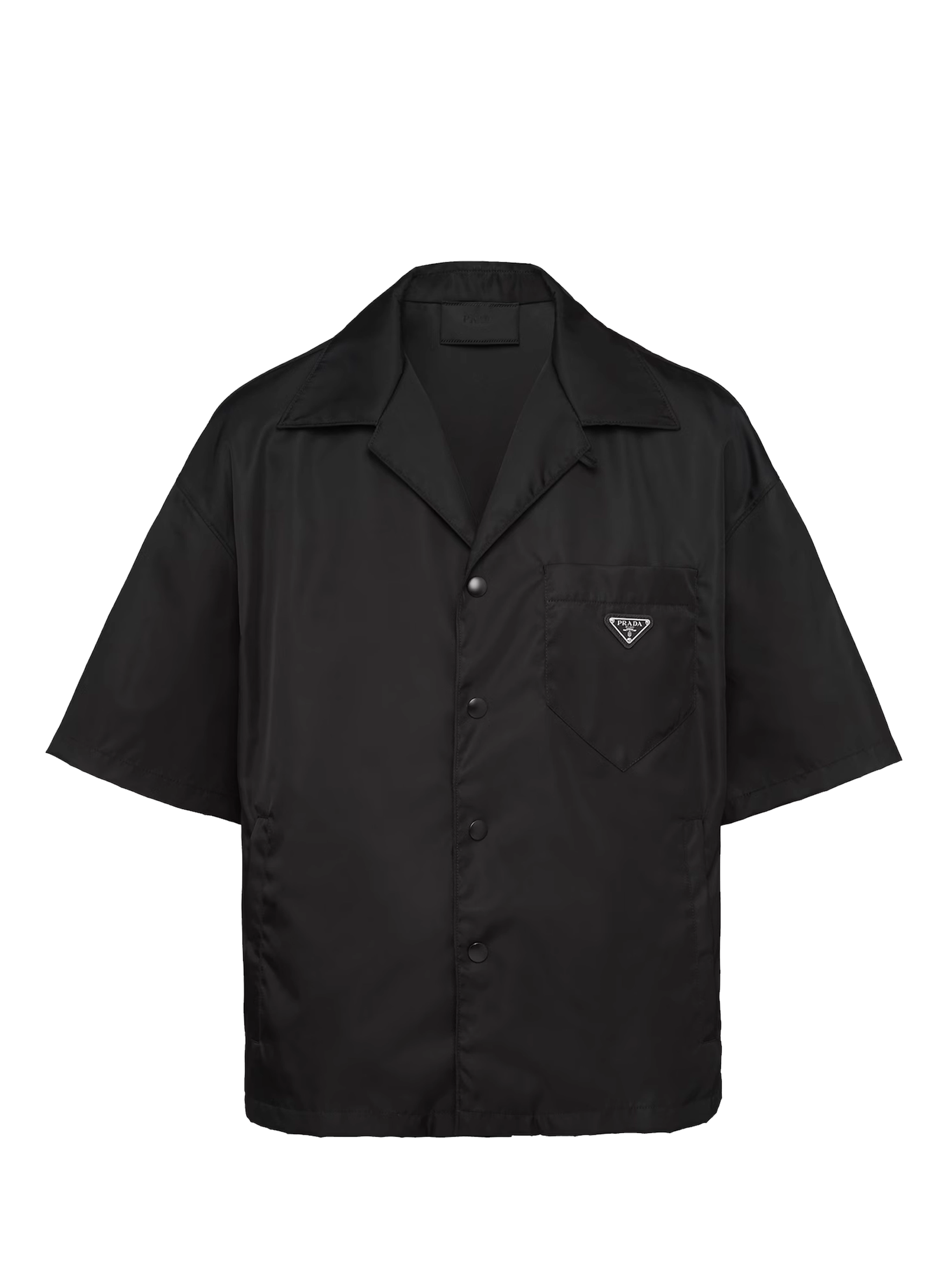 Prada Re-Nylon Shirt in Black