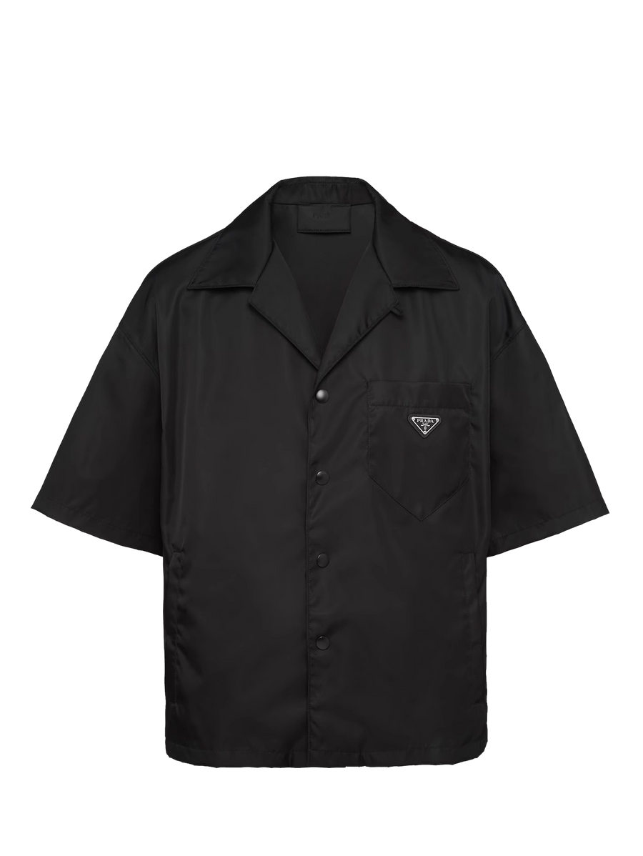 Prada Re-Nylon Shirt in Black