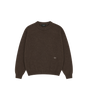 Embroidered Wool Sweater Brown
