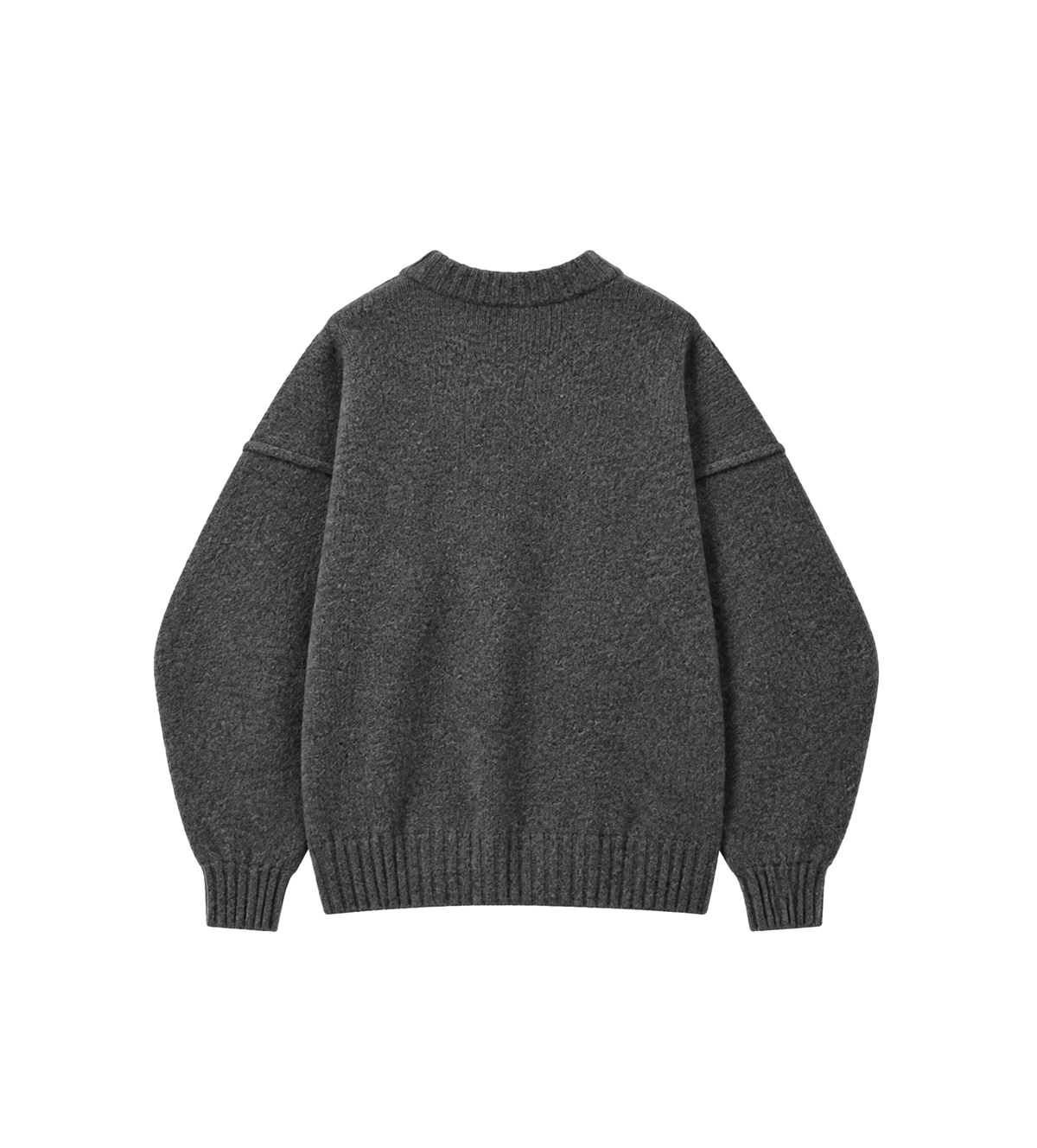 Knitted Sweatshirt Granite Grain