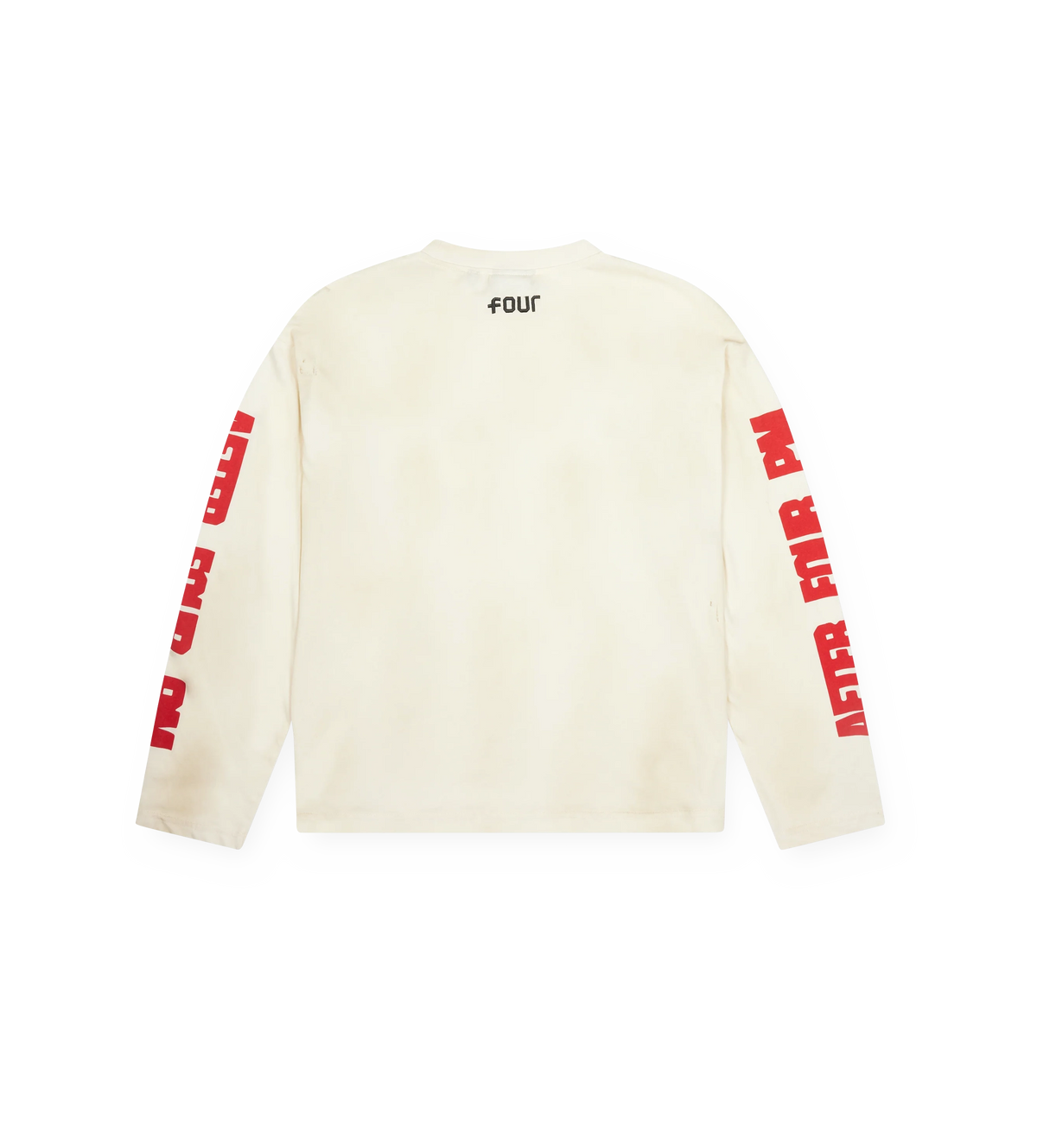 After 4PM Destroyed Boxy Longsleeve Washed Beige