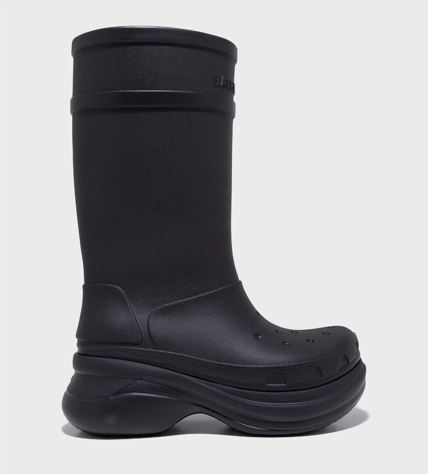 x Crocs Platform Boots Black