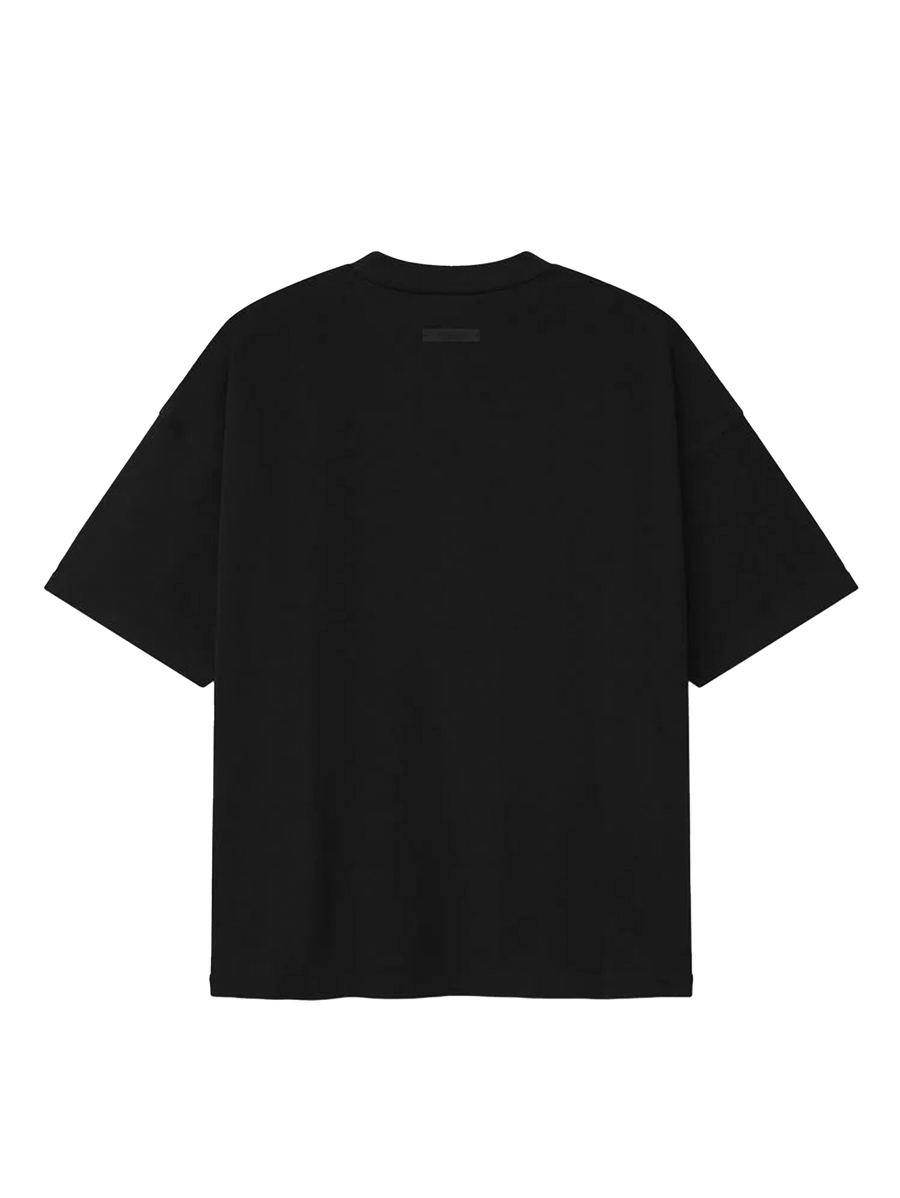Fear of God Essentials Ponte 90s Tee in Vintage Black