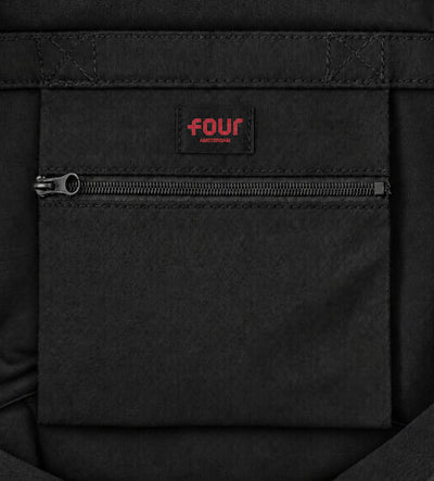 Circles Embroidery Shopper Mokum Red