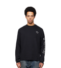 Outline Logo Longsleeve Black