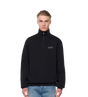 Outline Half Zip Black