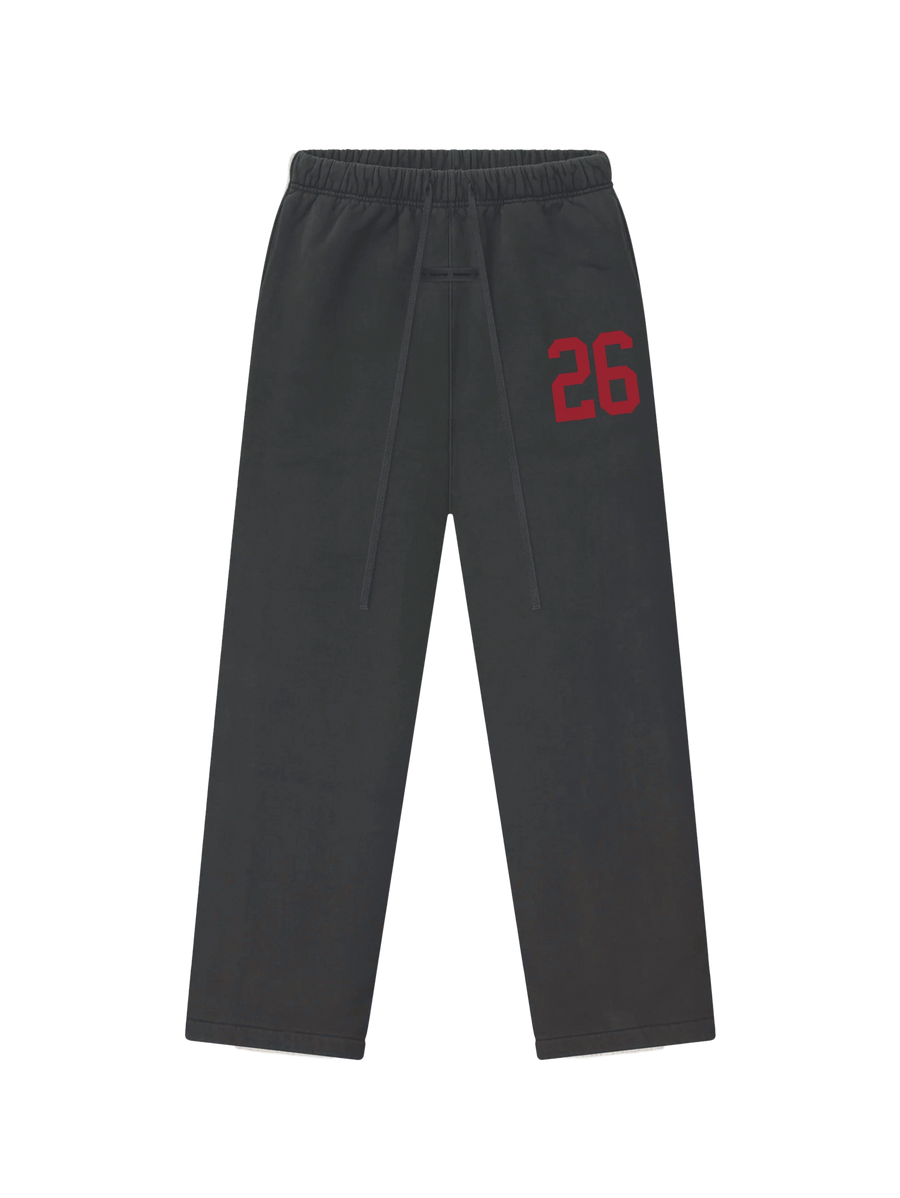 Fear of God ESSENTIALS Tear-Away Baggy Sweatpants in Iron Gray